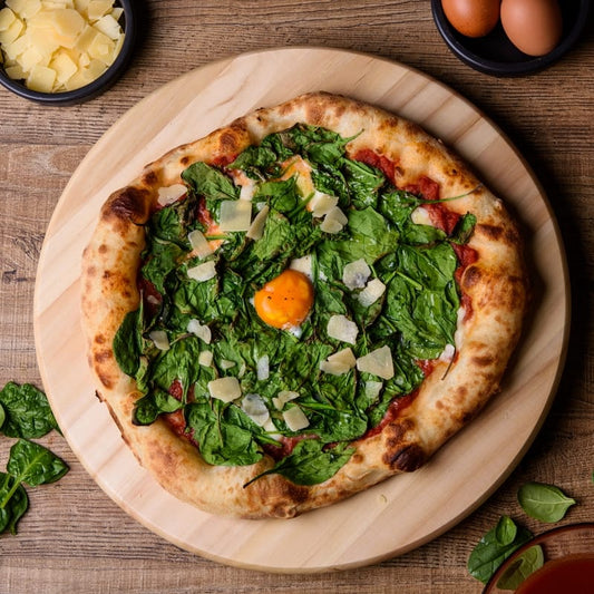 Pizza Fiorentina - Η μαγεία είναι στον κρόκο!