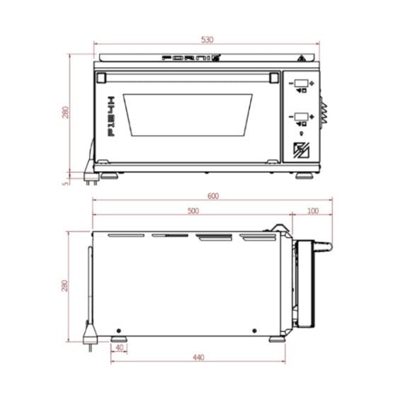 Effeuno P134H 509 Pro – MyPizza Project